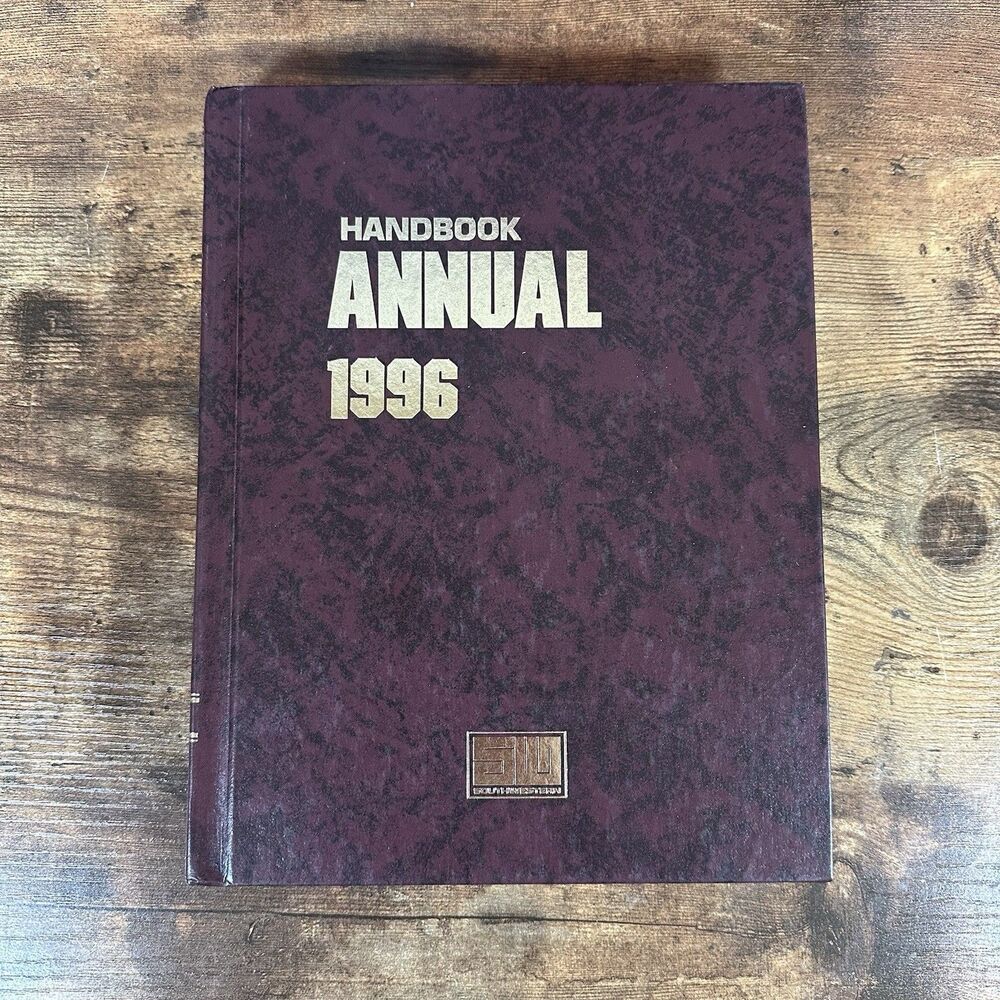 Handbook Annual 1996 The Southwestern Company Hardcover Book ACCEPTABLE PERFECT